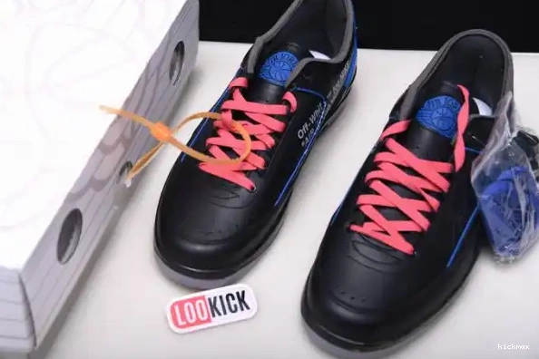 Rep MAX Blue SP Off-White Low Jordan Retro 2 DJ4375-004 Black 0322